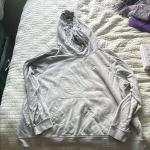 Nike Women cowl neck Light Gray Pullover